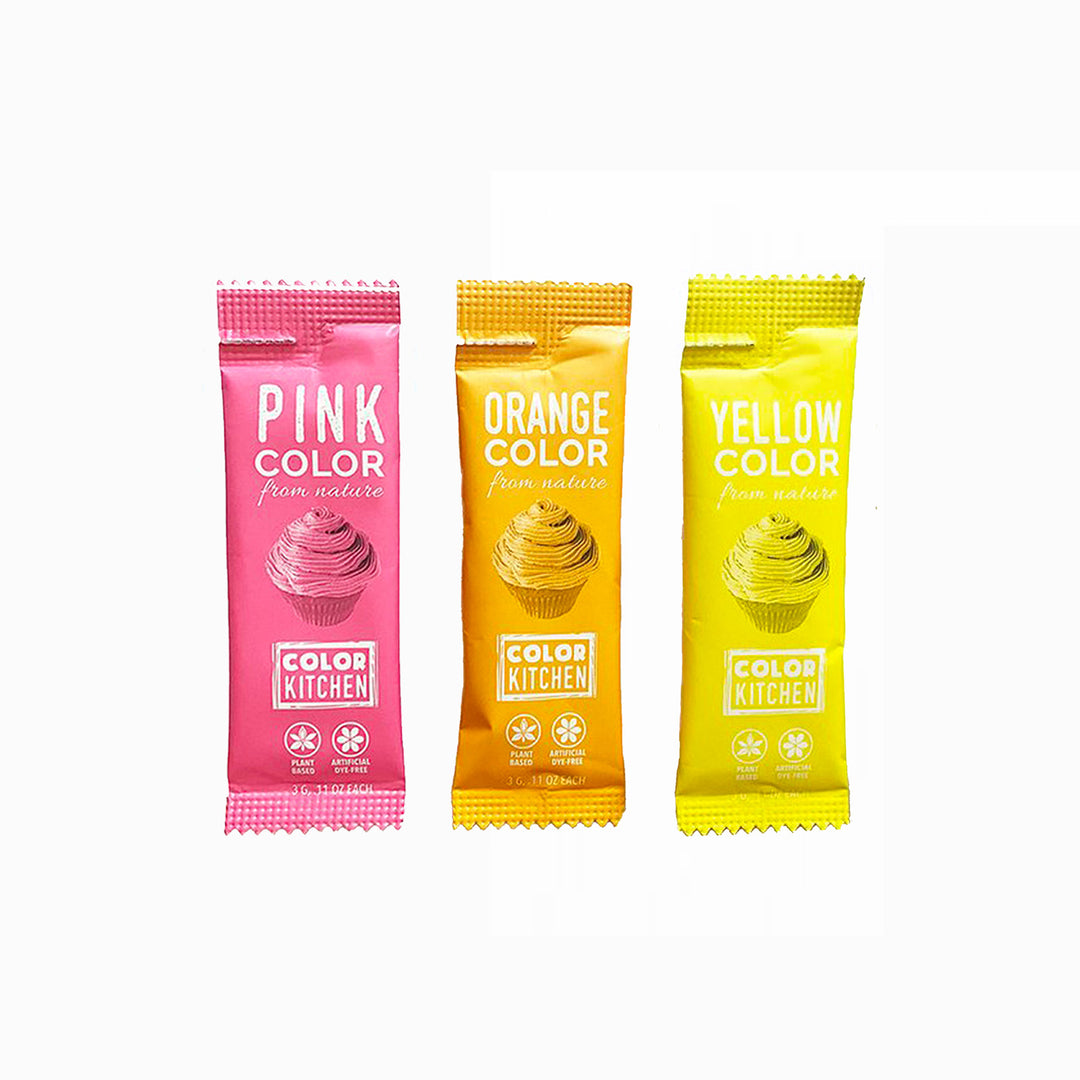 Dye-Free Pink Halloween Food Coloring Set (3 pack)