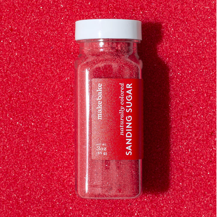 Dye-Free Ruby Red Sanding Sugar