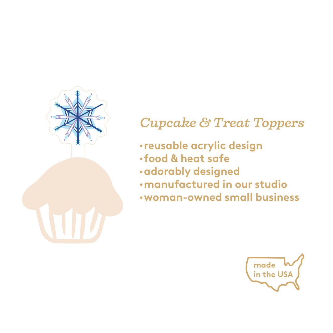 Dye-Free Cupcake Decorating Kit (Snowfall)