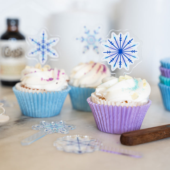 Dye-Free Cupcake Decorating Kit (Snowfall)