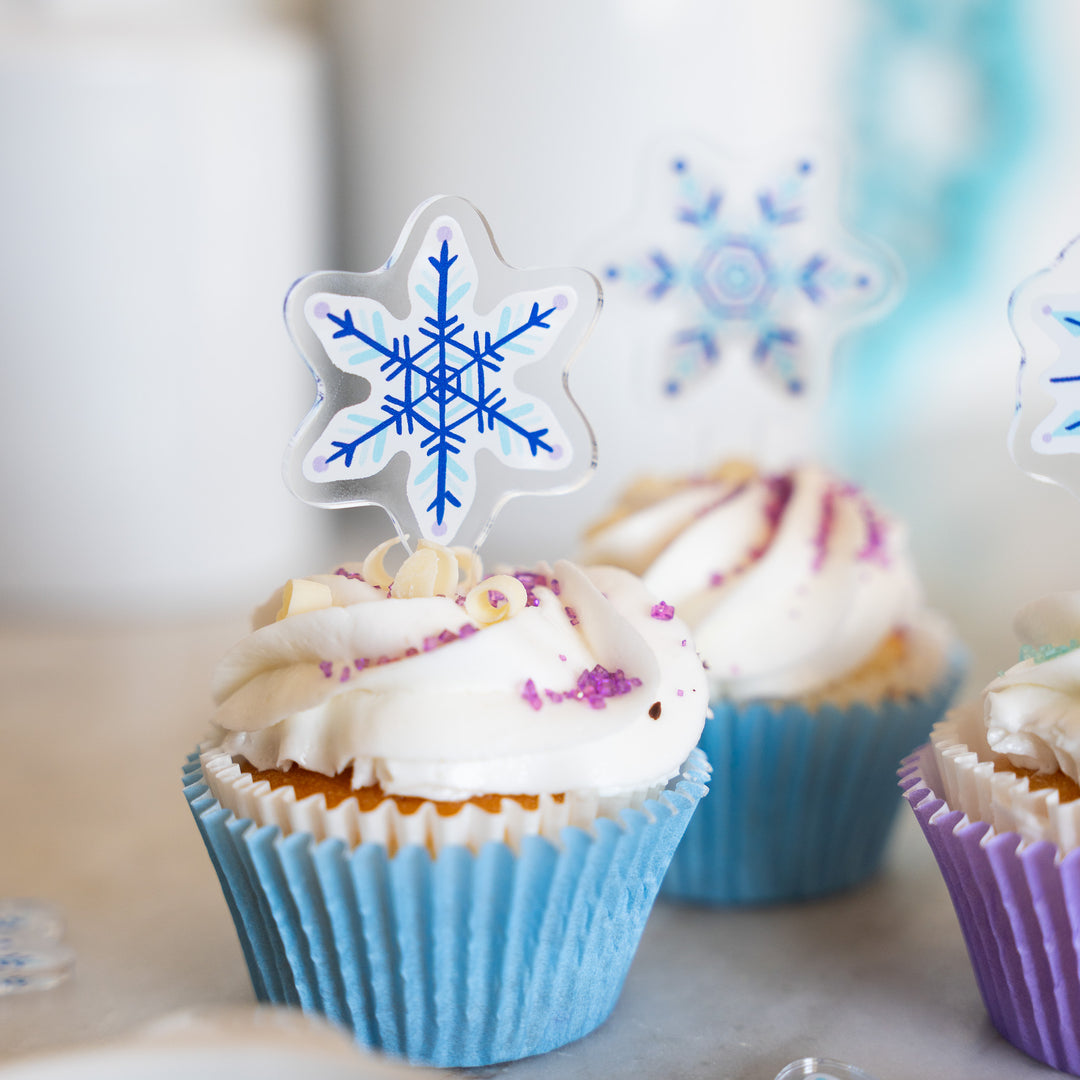 Dye-Free Cupcake Decorating Kit (Snowfall)