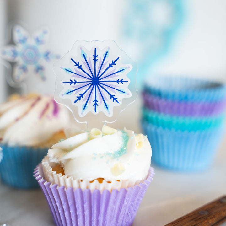 Dye-Free Cupcake Decorating Kit (Snowfall)