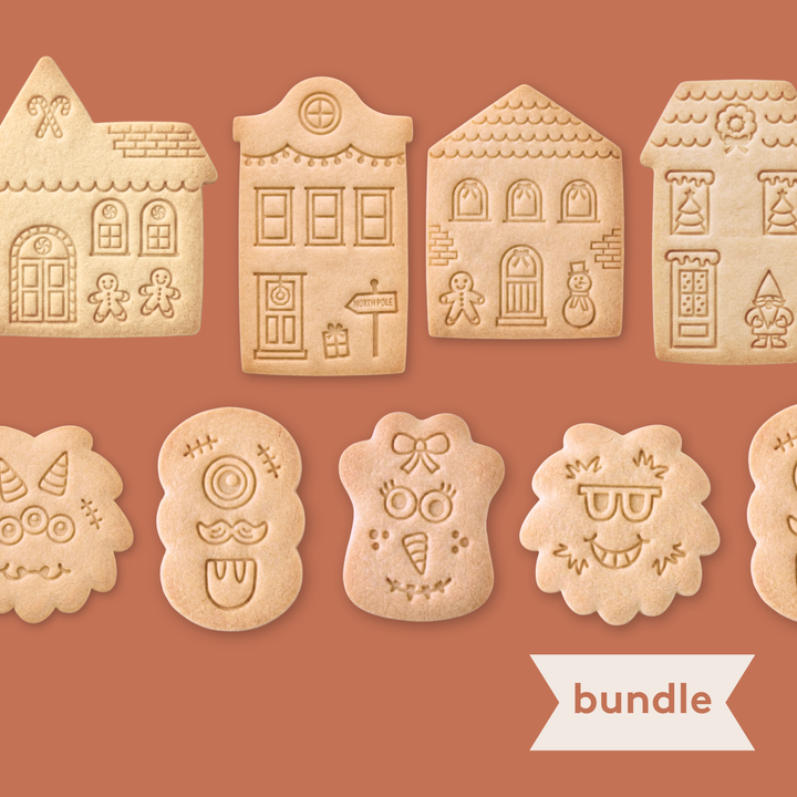 Stamp & Bake™ Halloween & Christmas Bundle