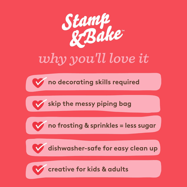 Stamp & Bake™ Holiday Village Cookie Craft Kit