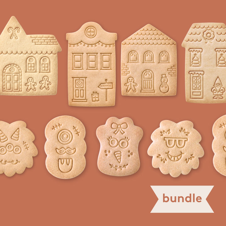 Stamp & Bake™ Halloween & Christmas Bundle