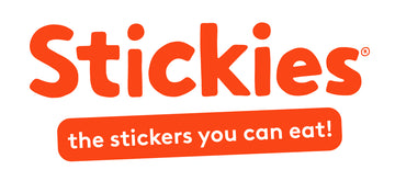 Stickies Edible Stickers by Make Bake for Cupcake & Cake Toppers and Cookie Decorating