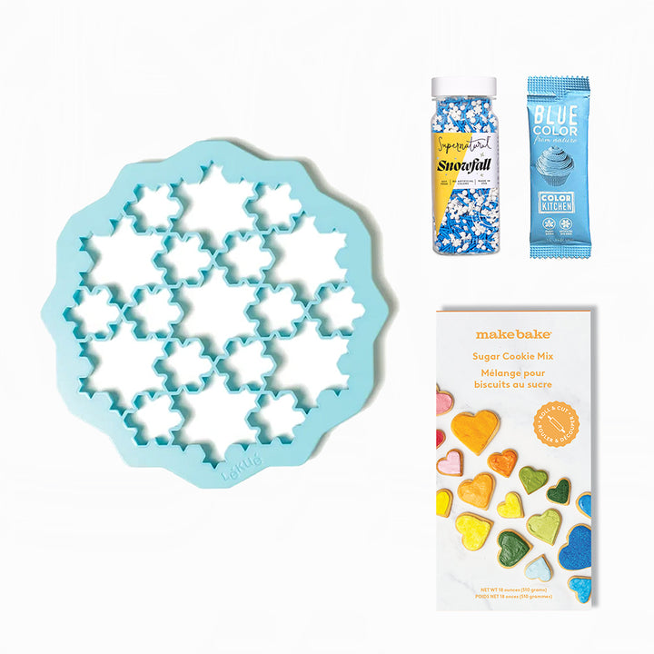Lots of Snowflakes Dye-Free Cookie Kit