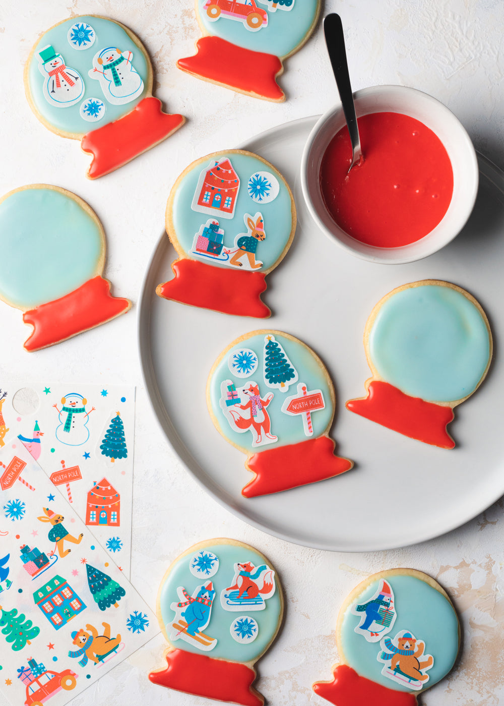 Christmas Is Coming Stickies® Edible Stickers