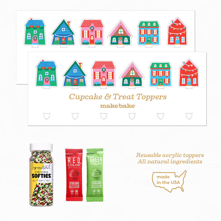 Dye-Free Cupcake Decorating Kit (Home for the Holidays)