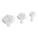 Snowflake Punch Cutters 3 Pcs Set