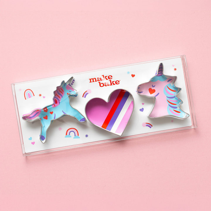 Dye-Free Valentine's Unicorn Cookie Decorating Kit